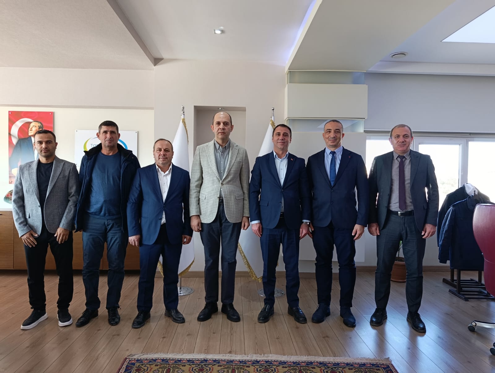 Tarım Kredi Süt Genel Müdürü Abdullah Oğul’a Ziyaret