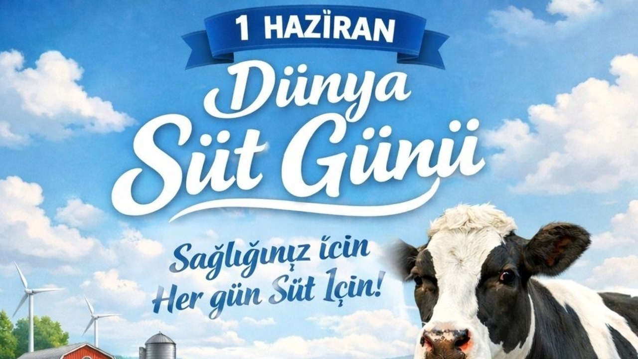 1 Haziran Dünya Süt Günü Kutlu Olsun 